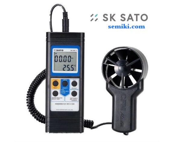 SATO SK-93F-Ⅱ (7687-10) microclimate measuring device, wind speed measurement