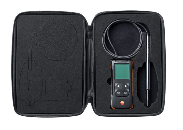 testo 425 – Máy đo vận tốc gió với đầu đo dạng sợi nhiệt – Kết nối App - 画像 (8)
