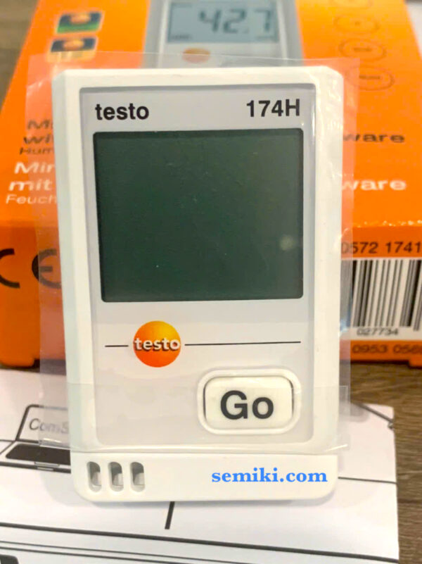 Máy Đo Ghi Nhiệt Độ, Độ Ẩm TESTO 174H (-20 ~ +70 °C)