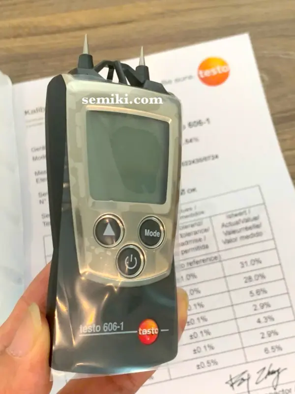 testo 606-1 máy đo độ ẩm vật liệu gỗ, bê tông (
