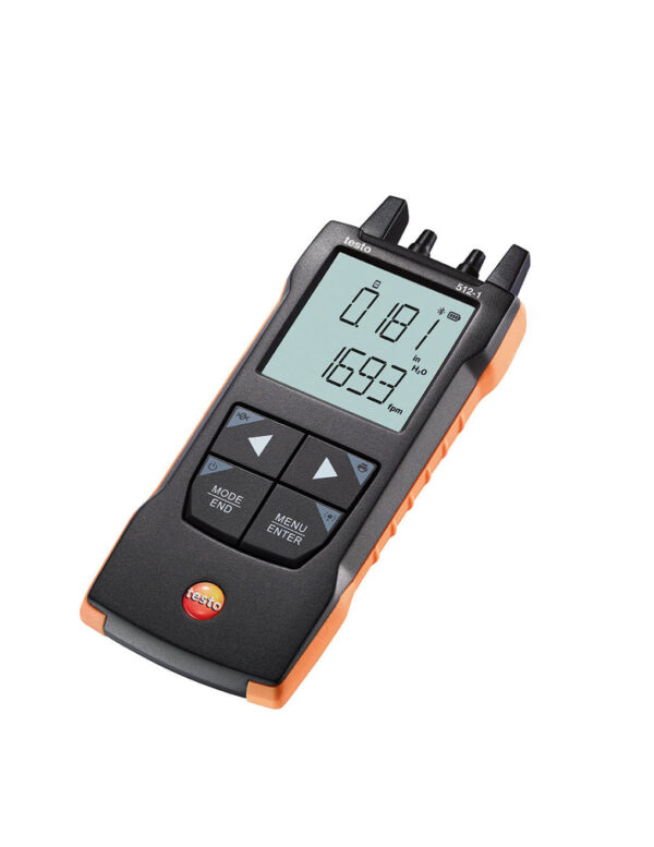testo 512-1 – Máy đo chênh áp (0 đến +200 hPa) – Kết nối App - Hình ảnh 8
