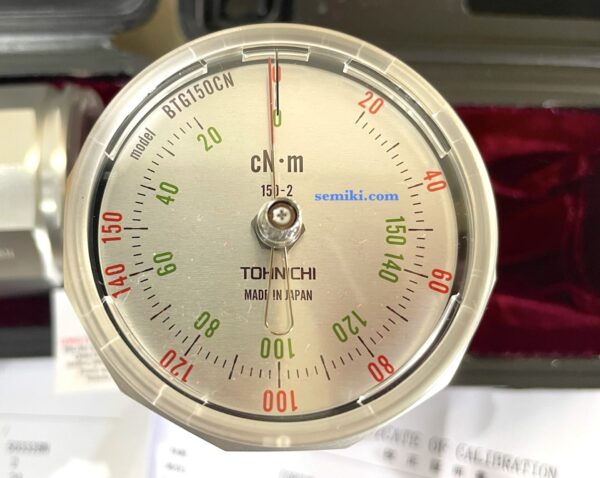 TOHNICHI BTG150CN-S digital torque measuring device 20-150 cNm