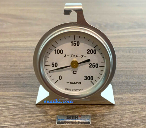 SATO 1726-20 nhiệt kế kim đo nhiệt lò nướng (oven) (0 ~ 300°C)