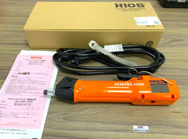 HIOS BLG-5000ZERO1 máy bắn vít điện tử DC 0.2-1.2 N.m