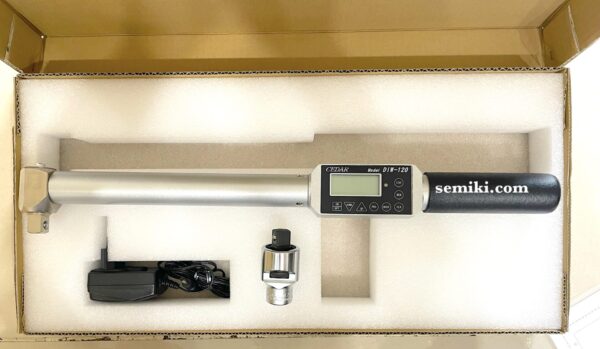 CEDAR DIW-120 electronic torque wrench 2.0~120N.m, socket 1/2 inch