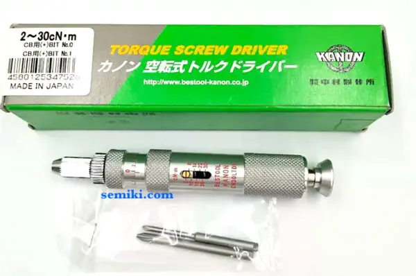 KANON CN30LTDK tua vít siết lực 2~30cN.m
