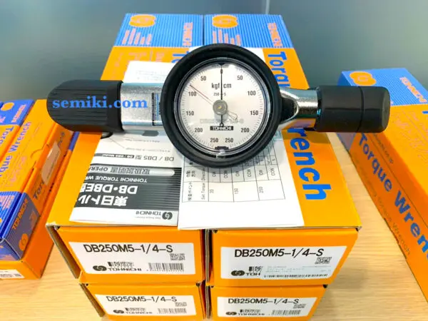 TOHNICHI DB250M5-1/4-S cờ lê siết mở kim đồng hồ (35-250kgf.cm, 1/4″ )