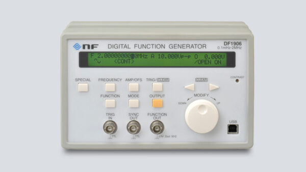 NF Corp DF1906 standard function generator 0.1mHz～2MHz