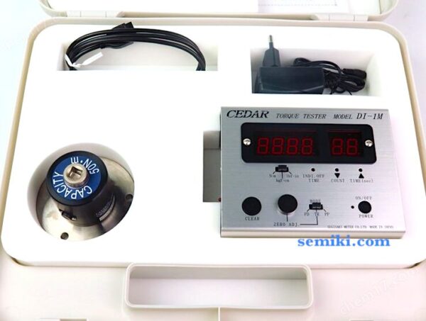 CEDAR DI-1M-IP50 電子トルク測定器（0.30～50N・m）