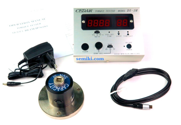 CEDAR DI-1M-IP50 thiết bị đo lực mô men xoắn điện tử (0.30~50 N･m) - 画像 (2)