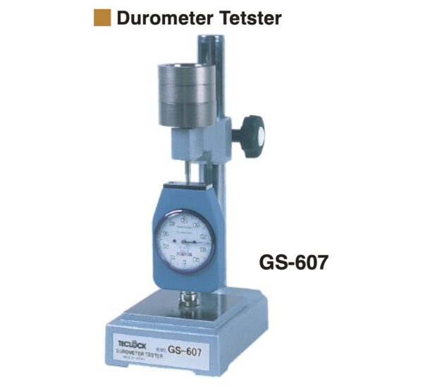 テクロック GS-607 ゴム硬度計荷重試験機