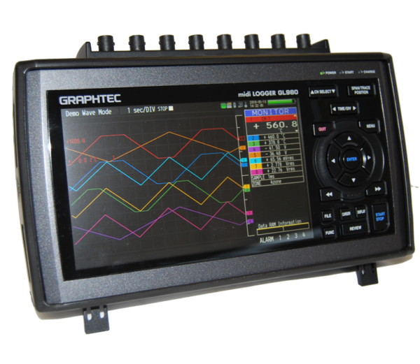 GRAPHTEC GL980 midi LOGGER bộ ghi dữ liệu 8 kênh tốc độ cao - Hình ảnh 2