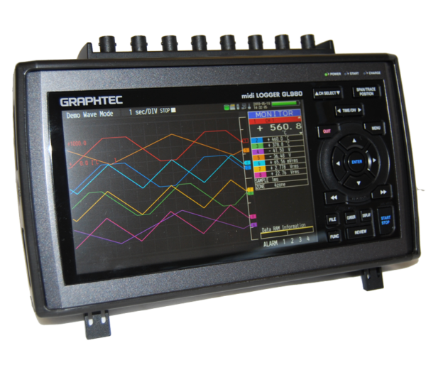 GRAPHTEC GL980 midi LOGGER bộ ghi dữ liệu 8 kênh tốc độ cao - Hình ảnh 2