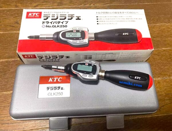 KTC GLK060, GLK250, GLK500 electronic torque screwdriver - Image 2