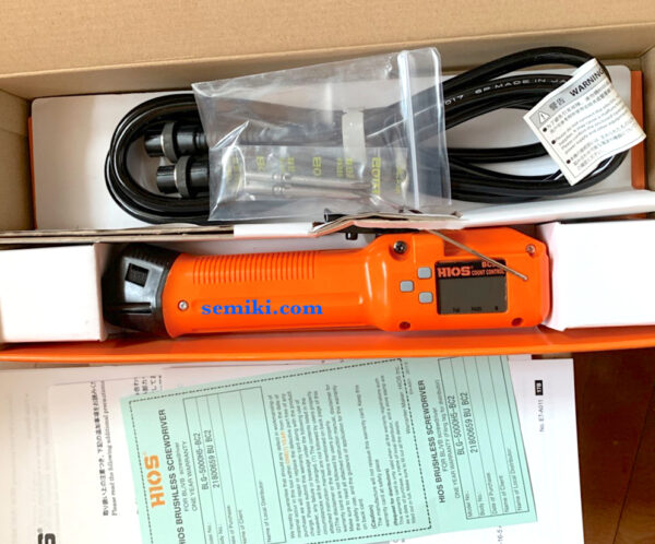 HIOS BLG-5000BC2 DC electronic screwdriver 0.2-1.2Nm