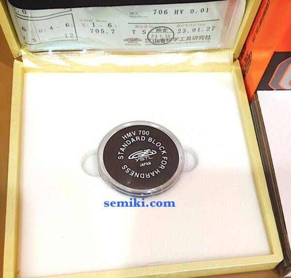 YAMAMOTO HMV Test Blocks mẫu chuẩn độ cứng thang VICKERS