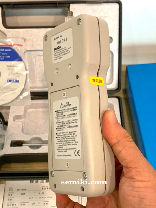 IMADA DST-500N electronic tensile and compression force gauge 500N/50KGF - Image 4