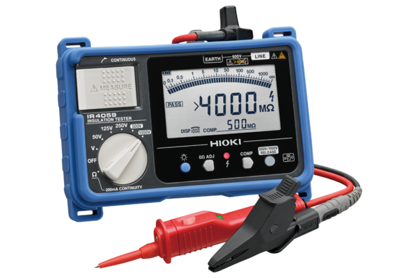 HIOKI IR4059 CAT III 600V 絶縁抵抗測定器 ブトゥース付