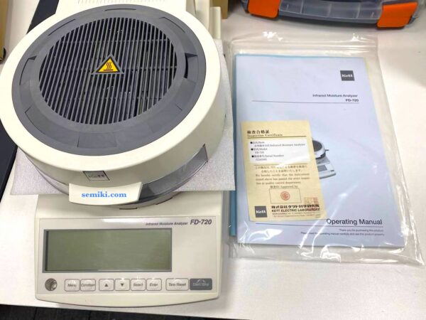 KETT FD-720 cân sấy ẩm hồng ngoại phân tích độ ẩm - Image 2