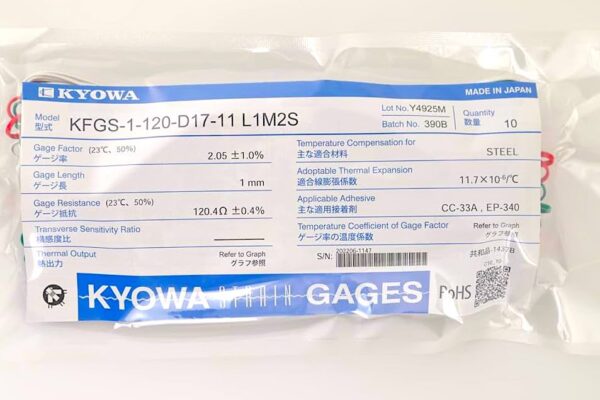 KYOWA Strain Gages KFGS, SKS cảm biến đo ứng suất biến dạng vật liệu - Image 3