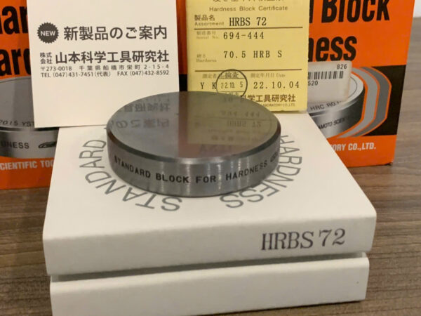 YAMAMOTO HRBS, HRBW mẫu chuẩn độ cứng thang HRB - Image 4