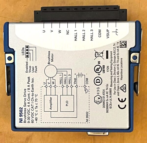NI-9502 Mô-đun truyền động động cơ Servo không chổi than C Series - Image 2