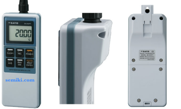 SATO SK-810PT nhiệt kế điện tử đầu dò rời (  –100 ~360°C/0.01°C) - 画像 (3)