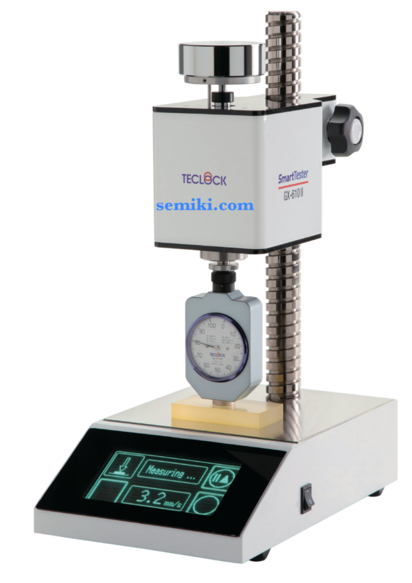 TECLOCK GX610II 電子式自動ゴム硬度測定器