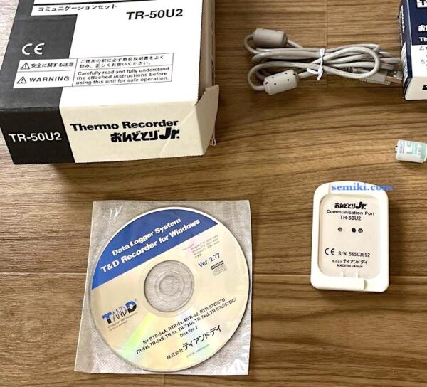T&D TR-50U2 thiết bị lấy kết quả từ bộ ghi dữ liệu TR-5i series đến máy tính - Hình ảnh 2