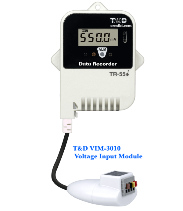 T&D TR-55i-TC,TR-55i-V bộ ghi dữ liệu không dây nhiệt độ, điện áp - 画像 (3)