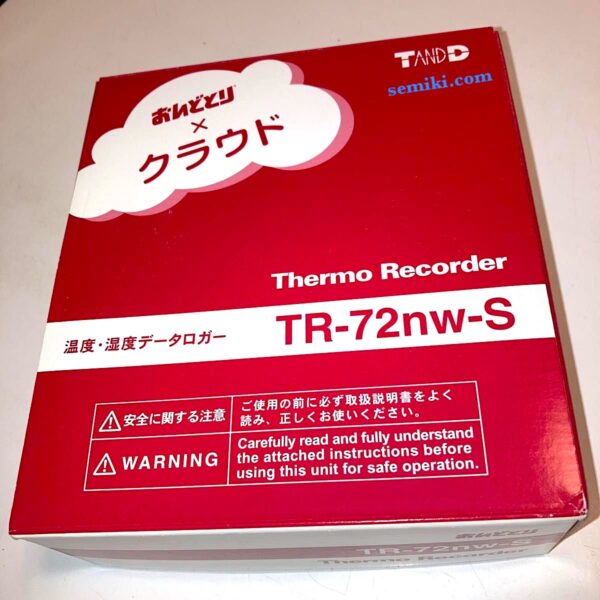 T&D TR-72NW-S nhiệt ẩm kế điện tử tự ghi (25 ~70°C /99%RH) - 画像 (3)