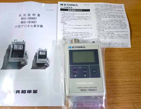 KYOWA WDS-190AS1E, WDS-191AS1E bộ hiển thị dữ liệu đo lực - Image 3