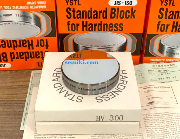 YAMAMOTO HV Test Blocks mẫu chuẩn độ cứng thang VICKERS HV - 画像 (3)