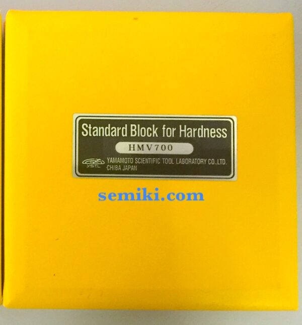 YAMAMOTO HMV Test Blocks mẫu chuẩn độ cứng thang VICKERS - Hình ảnh 2