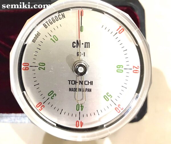 TOHNICHI BTG60CN-S thiết bị đo lực mô men xoắn kim đồng hồ 6-60 cNm - Image 3
