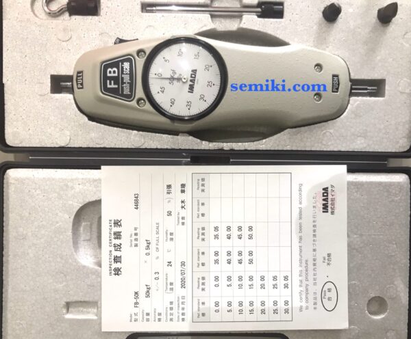 IMADA FB-50K 50KG tensile and compression force gauge