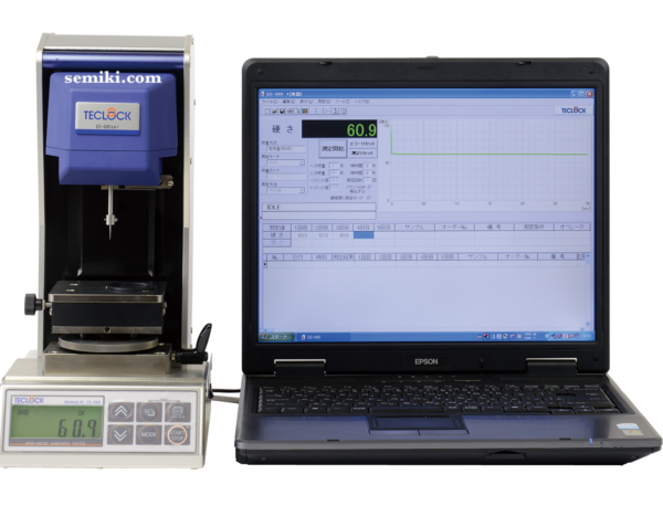 TECLOCK SmartTester GX-700, GX-700II máy đo độ cứng IRHD tự động - 画像 (3)