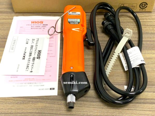 HIOS BLG-5000ZERO1 máy bắn vít điện tử DC 0.2-1.2 N.m - Hình ảnh 3
