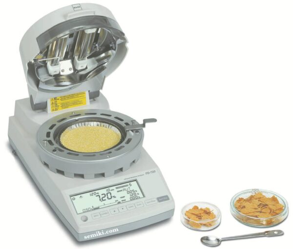 KETT FD-720 infrared moisture drying scale analyzes moisture