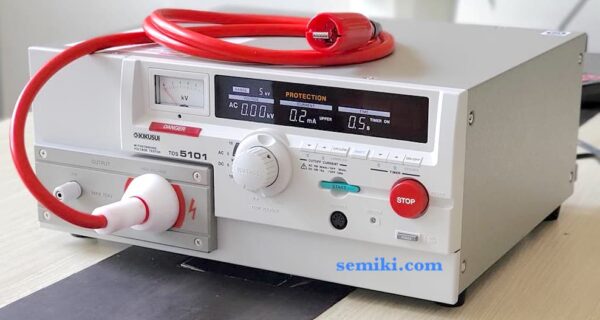 KIKUSUI TOS5101 AC/DC high voltage tester (0 kV ~ 10 kV) - Image 2