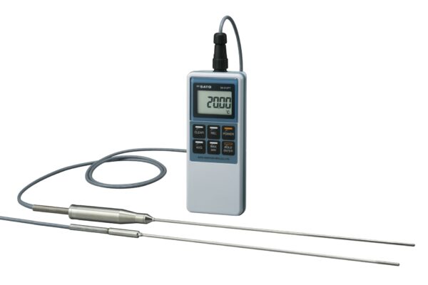 SATO SK-810PT nhiệt kế điện tử đầu dò rời (  –100 ~360°C/0.01°C) - 画像 (2)