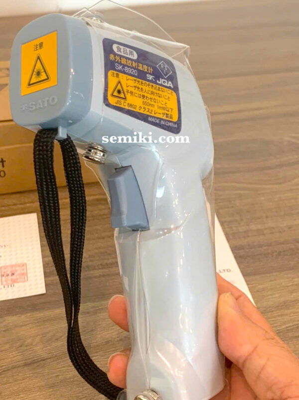 SATO SK-8920 nhiệt kế hồng ngoại đo nhiệt độ thực phẩm (−40 ~ 250°C) - 画像 (4)