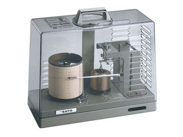 SATO Sigma II Barograph NSII-BQ nhiệt kế tự ghi áp suất (940 ~ 1045 hPa) - 画像 (2)