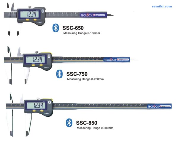 TECLOCK SSC-650, SSC-750, SSC-850 thước cặp điện tử smart sensor - Hình ảnh 2