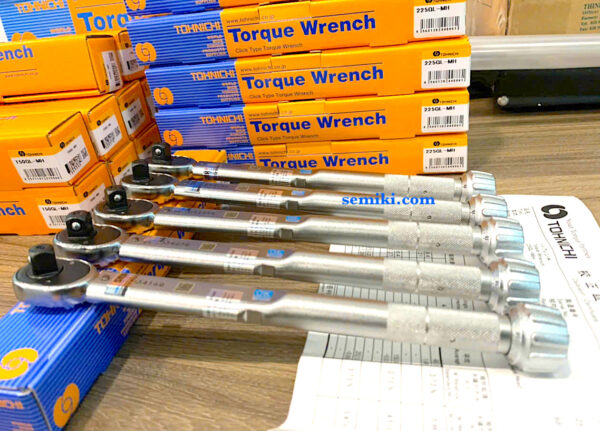 TOHNICHI 225QL-MH トルクレンチ 50~250kgf.cm、3/8″ インチ - 画像 (2)