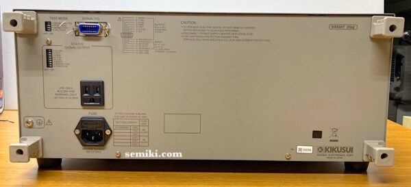 KIKUSUI TOS5101 AC/DC high voltage tester (0 kV ~ 10 kV) - Image 3