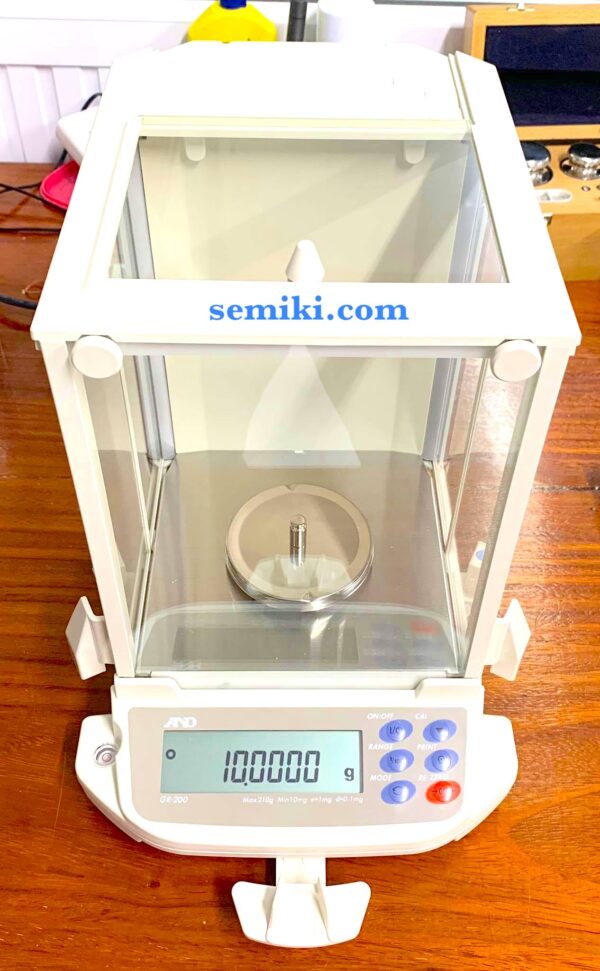 A&D Analytical balance GR-200 cân phân tích 210g/ 0,0001g - 画像 (2)