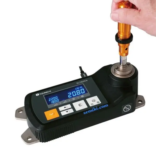 TOHNICHI DLC60CN-G torque screwdriver calibration device 2-60 cN.m