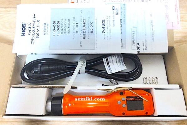 ハイオス BLG-4000 ブラシレス電動ドライバー DC0.1～0.55Nm
