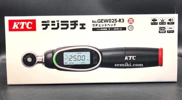 KYOTO TOOL KTC GEW025-R3 cờ lê lực điện tử 5～25N.m 3/8inch - 画像 (4)